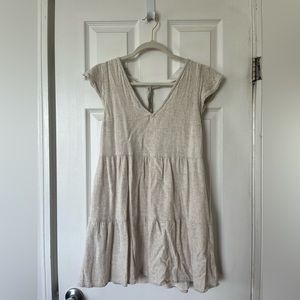 Abercrombie & Fitch | Beige Trapeze Dress